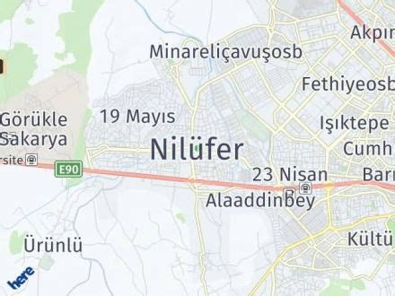 nilüfer belediyesi yol tarifi